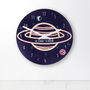 Personalised Out Of This World Space Wall Clock, thumbnail 10 of 10