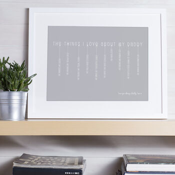 The Things I Love About You Print, 3 of 5