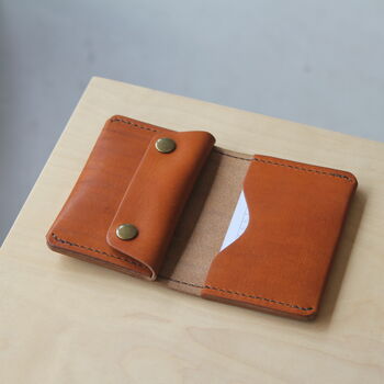 Personalised Leather Wallet With Coin Pouch, 2 of 9