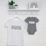 Instamum And Baby Mother And Child T Shirt Set, thumbnail 6 of 7