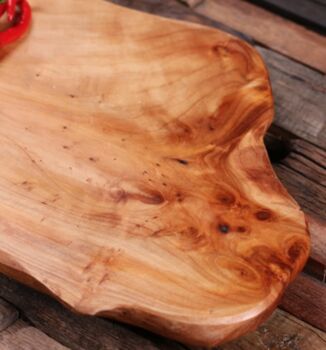 Personalised Cedar Wood Chopping Board, 4 of 4