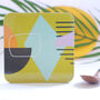 Set Of Coasters With Abstract Painting Designs, thumbnail 6 of 11