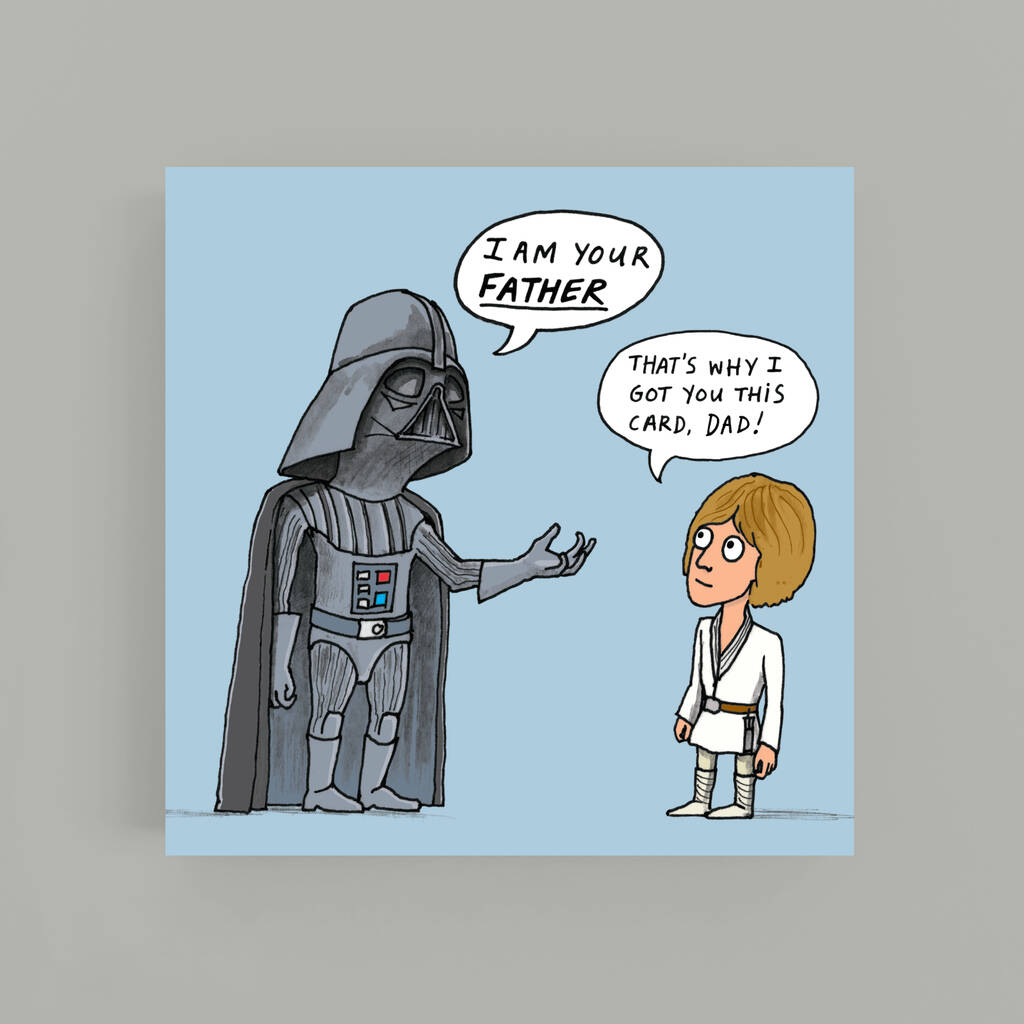 'I Am Your Father' Card, 1 of 3
