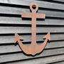Xl Anchor Garden Decoration , Statue , Ornament , Sign , Feature, thumbnail 9 of 9