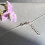 Sterling Silver Heart Charm Necklace, thumbnail 4 of 7