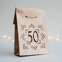 Three Paper Lantern Bags 50th Birthday Party Farolitos, thumbnail 3 of 8