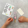 Make Your Own Bunny Peg Doll Kit, thumbnail 4 of 7