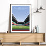 Wales Football Millennium Stadium Poster, thumbnail 1 of 8