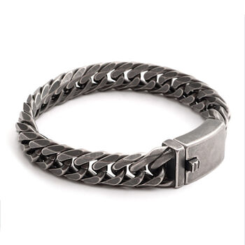 Men's Stainless Steel ID Bracelet, 4 of 8