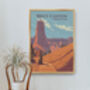 Bryce Canyon National Park USA Travel Poster Art Print, thumbnail 5 of 8