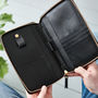 Personalised Leather Travel Wallet To Fit iPad Mini, thumbnail 3 of 4