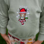 Horse Christmas Embroidered Jumper, thumbnail 2 of 3