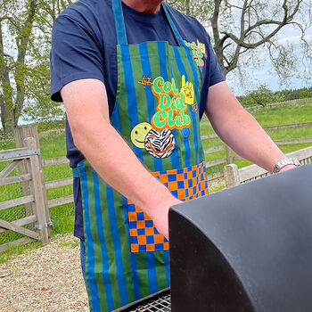 Personalised Cool Dad Club Father's Day Apron, 6 of 7