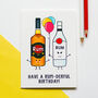 Funny Rum Birthday Card, thumbnail 4 of 4