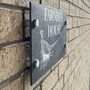 Personalised Country Pheasant House Number Sign, thumbnail 2 of 2