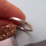 Sterling Silver Texture Ring, thumbnail 3 of 8