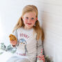 Personalised Penguin Sibling Kids Christmas Pyjamas, thumbnail 11 of 12