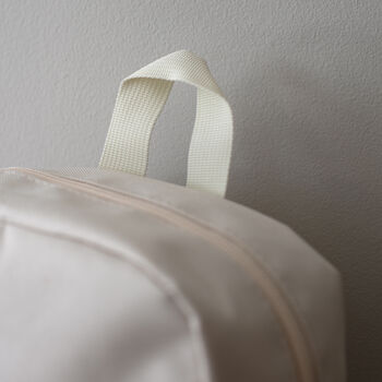 Personalised Kids Mini Cream Backpack, 4 of 6