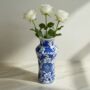 Dutch Blauw Vase Emmen White Blue Porcelain Ceramic, thumbnail 4 of 6