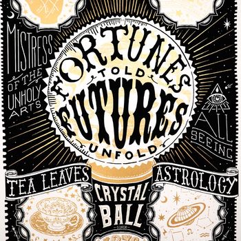 B3 Fortune Teller Crystal Ball Print, 3 of 7