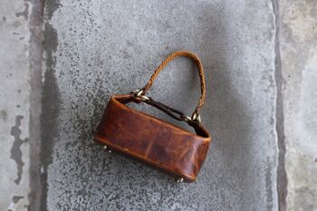 Leather Handbag Womens Shoulder Bag Small, 10 of 12