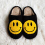 Retro Smiley Face Slippers, thumbnail 3 of 10