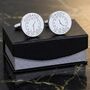 Husband And Daddy 'Special Times' Cufflinks, thumbnail 2 of 7