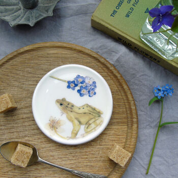 Garden Wildlife Bone China Coasters, 3 of 6