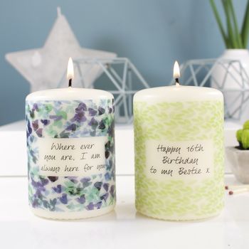 Best Friend Personalised Candle Gift For Her, 7 of 9