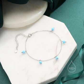 Blue Turquoise Bracelet, 6 of 11