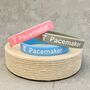 Pacemaker Silicone Medical Alert Wristband, thumbnail 2 of 9