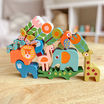 Stacking Wooden Animal Toys, 2 of 6