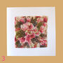 Reusable Handmade Greetings Cards Square Blank Inside Or Optional Handwritten Message, thumbnail 6 of 11