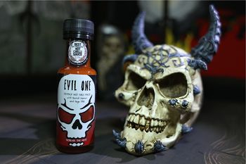 Evil One Deathly Hot Chilli Sauce, 3 of 3