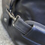 Personalised Nuhide Weekend Holdall With Strap, thumbnail 7 of 10