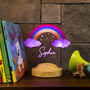 Personalised Rainbow Desk Lamp, Christmas Gift, thumbnail 3 of 5