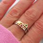 Star Birthstone Ring, thumbnail 8 of 12