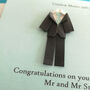 Personalised Mr And Mr Origami Wedding Card, thumbnail 5 of 5