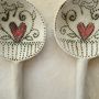 Framed Vintage Style Ceramic Spoons, thumbnail 4 of 5