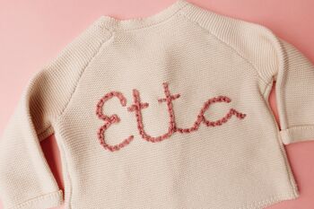 Personalised Handstitched Cardigan, 12 of 12