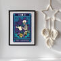 Tarot Gardener Lover Typographical Print, thumbnail 4 of 6