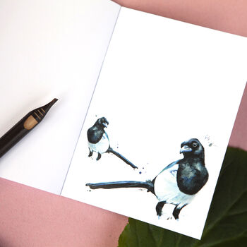 Inky Magpie Notebook, 3 of 7