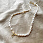 Freshwater Pearl And Daisy Personalised Necklace, thumbnail 4 of 12