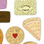 British Biscuit Selection Print, thumbnail 5 of 7