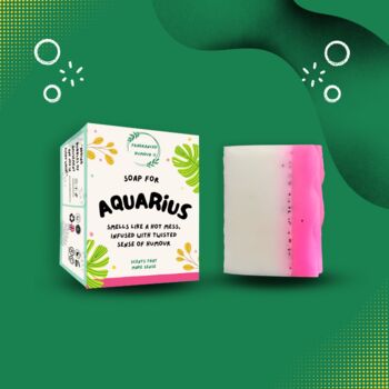 Soap For Aquarius Funny Novelty Zodiac Gift, 4 of 6