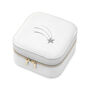 Shooting Star White Square Jewellery Case, thumbnail 9 of 10