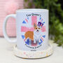 Queen's Platinum Jubilee Mug Union Jack Corgi, thumbnail 3 of 7