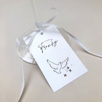 Dove Flat Boutique Place Card, 8 of 9