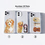 Custom Watercolour Pet Portrait Phone Case, thumbnail 3 of 9