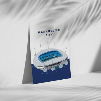Manchester City Stadium Poster, 2 of 4